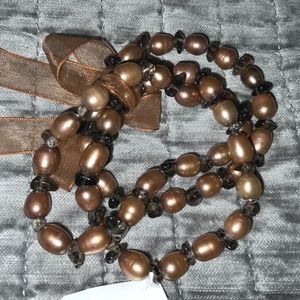 Pearl & Stone bracelet set